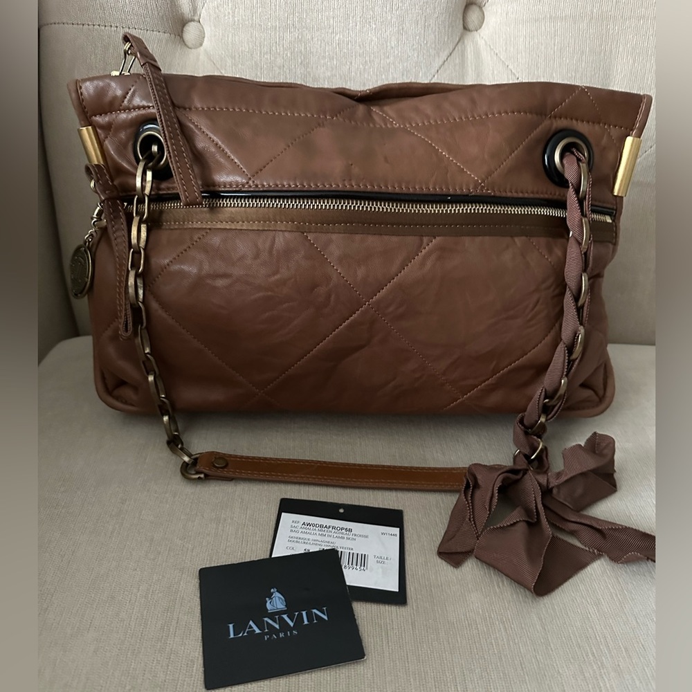 Lanvin Amalia MM in lambskin
